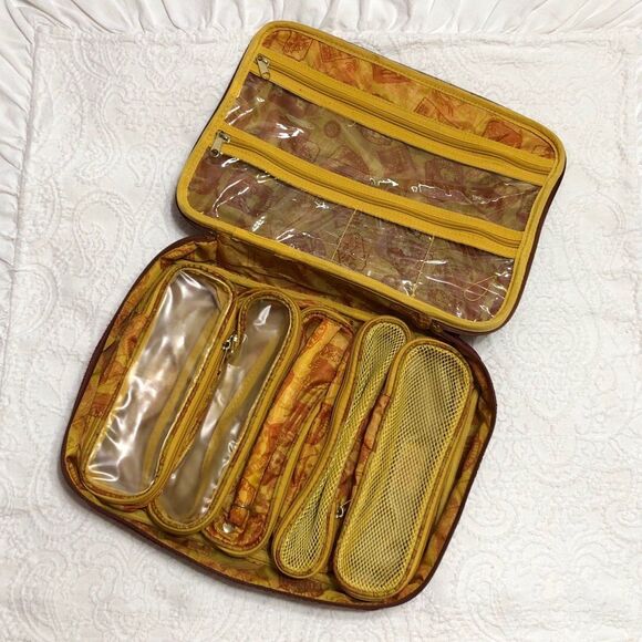 Samantha Brown Travel Case Accessories Cosmetics Carry Bag - Picture 6 of 9